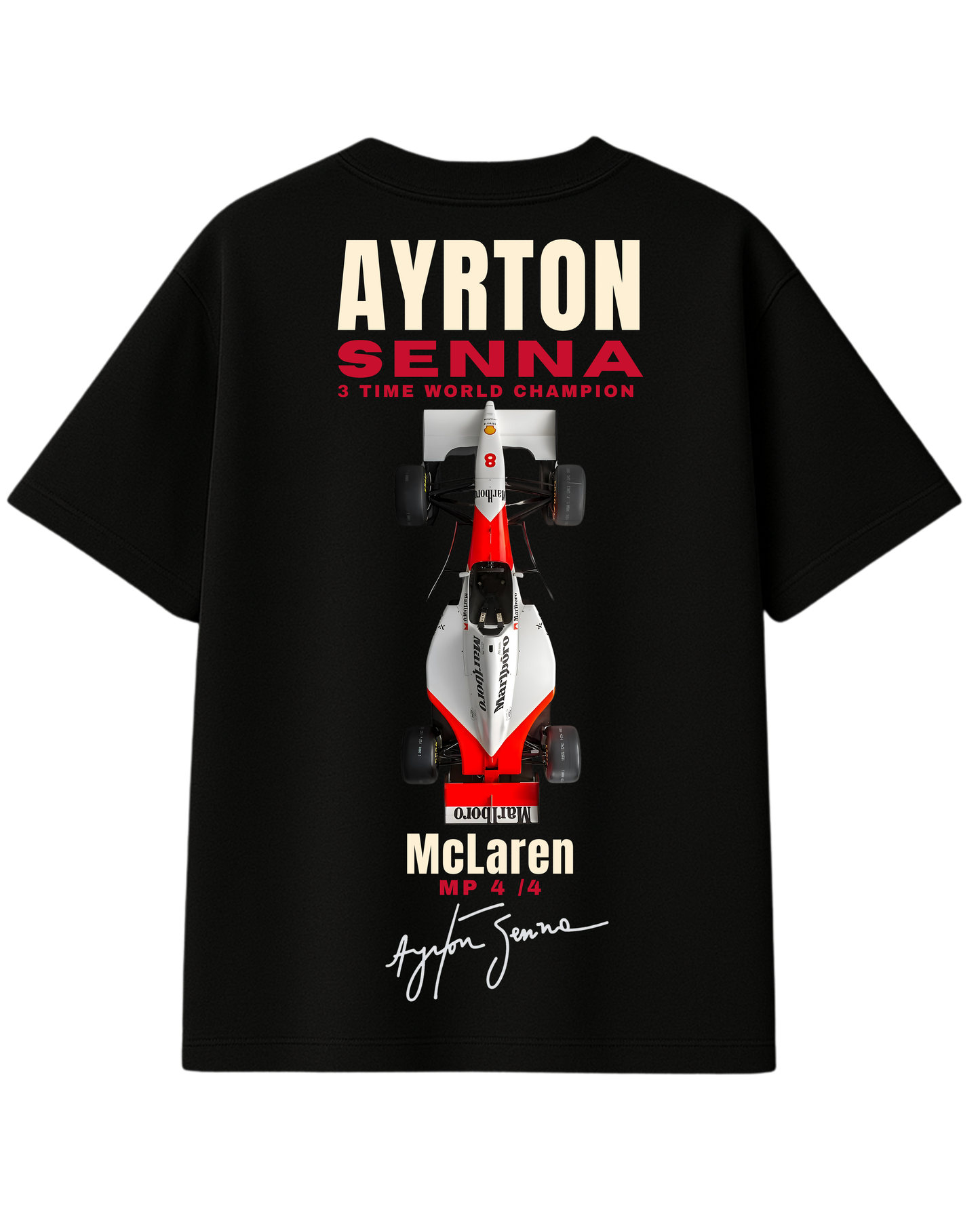 Ayrton Senna : Oversize Tshirt