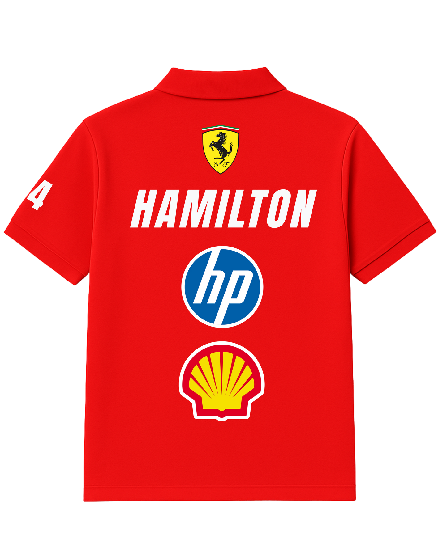 Hamilton x Ferrari 2025 Polo