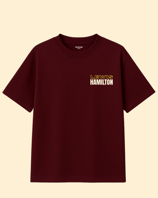 Lewis Hamilton Oversized T-Shirt – Helmet Edition