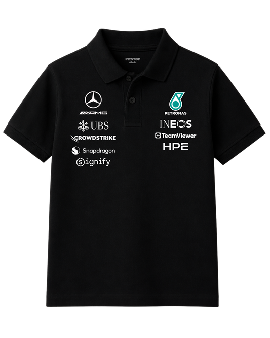 Mercedes F1 Team Polo - Black