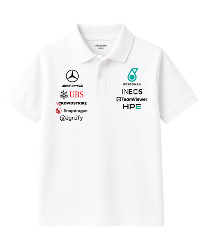 Mercedes F1 Team Polo - White