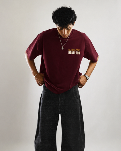 Lewis Hamilton Oversized T-Shirt – Helmet Edition