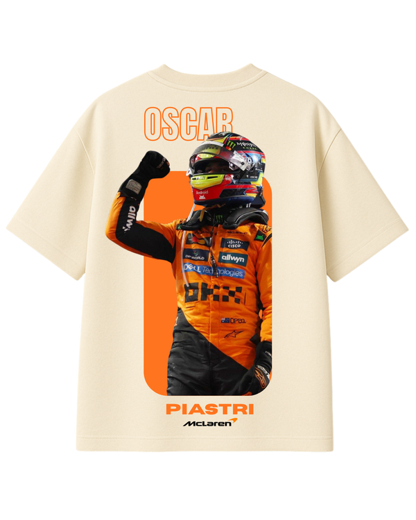 Oscar Piastri F1 Oversized T-Shirt
