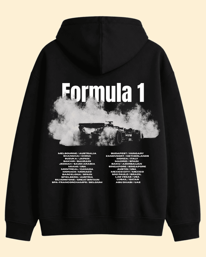 Formula 1 Race Calendar Hoodie