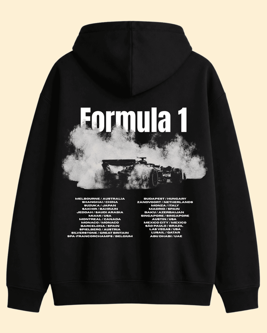 Formula 1 Race Calendar Hoodie