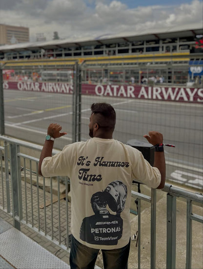 Lewis Hamilton F1 Oversized T-Shirt – Hammer Time