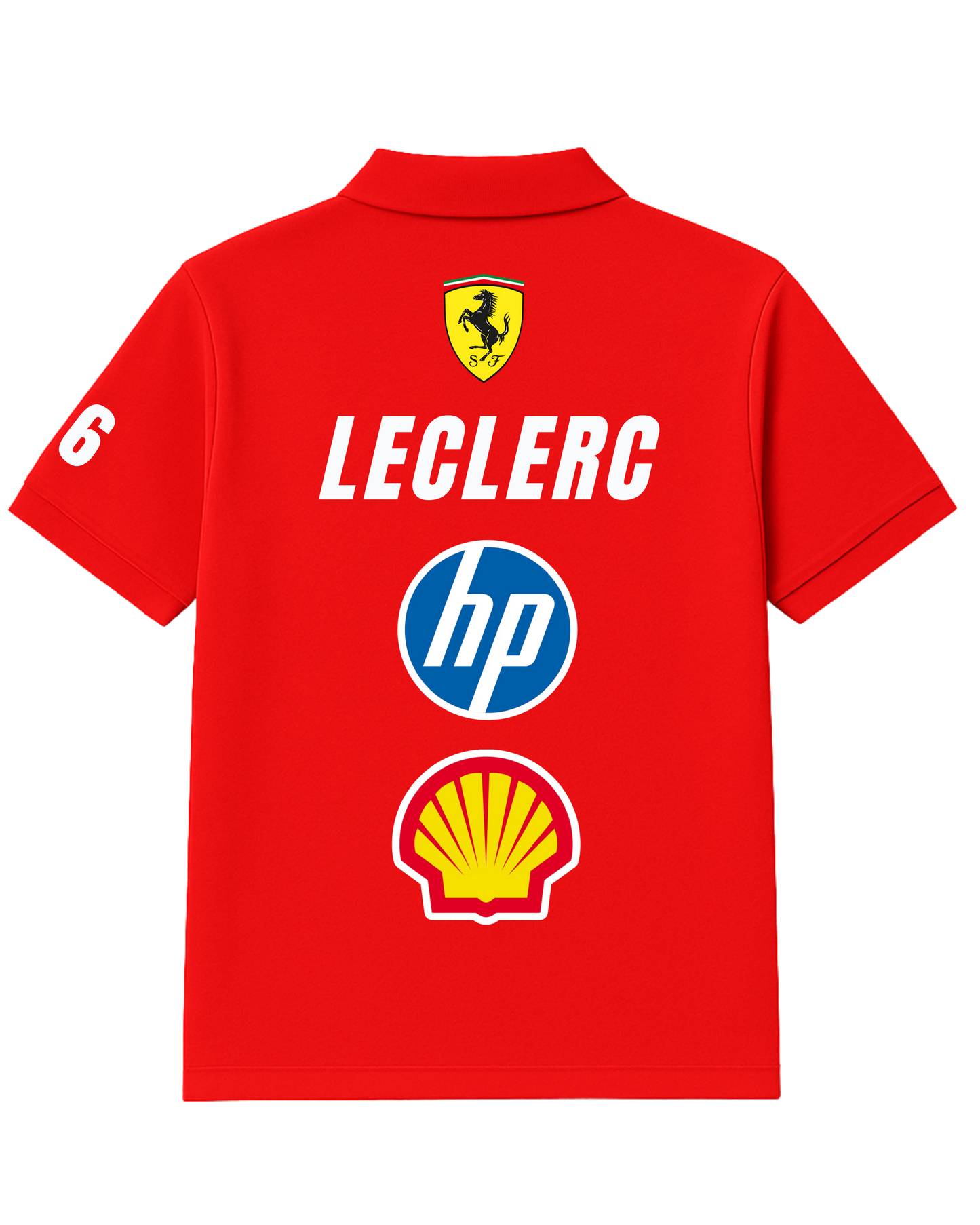 Leclerc x Ferrari 2025 Polo