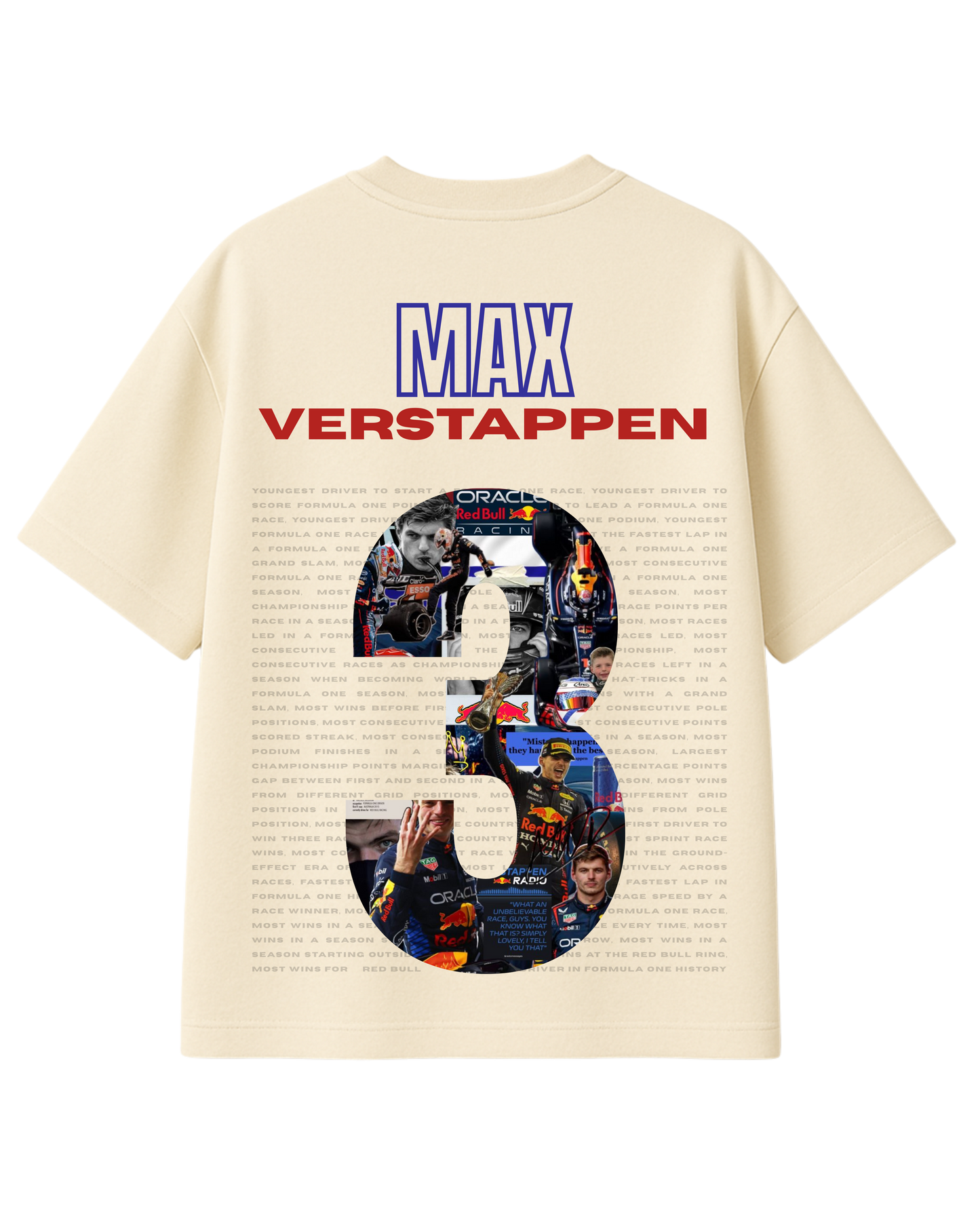 Max Verstappen 2.0 : Oversize Tshirt