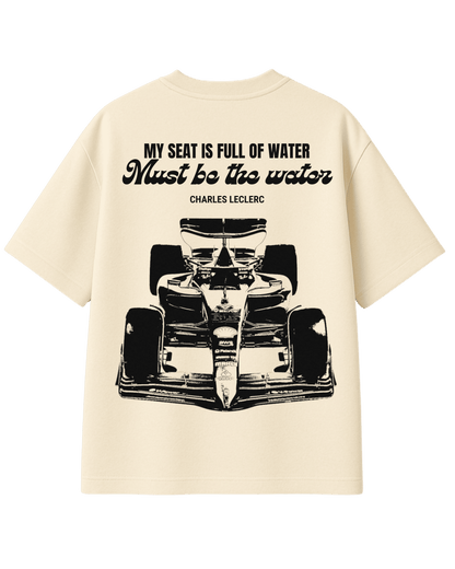 Charles Leclerc F1 Oversized T-Shirt – Water Drop Edition