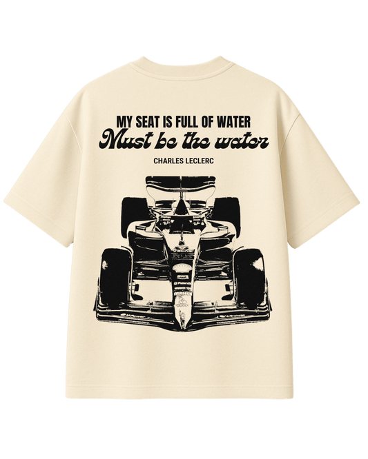 Charles Leclerc F1 Oversized T-Shirt – Water Drop Edition