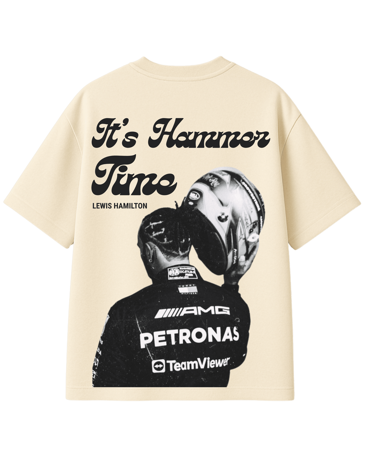 Lewis Hamilton F1 Oversized T-Shirt – Hammer Time