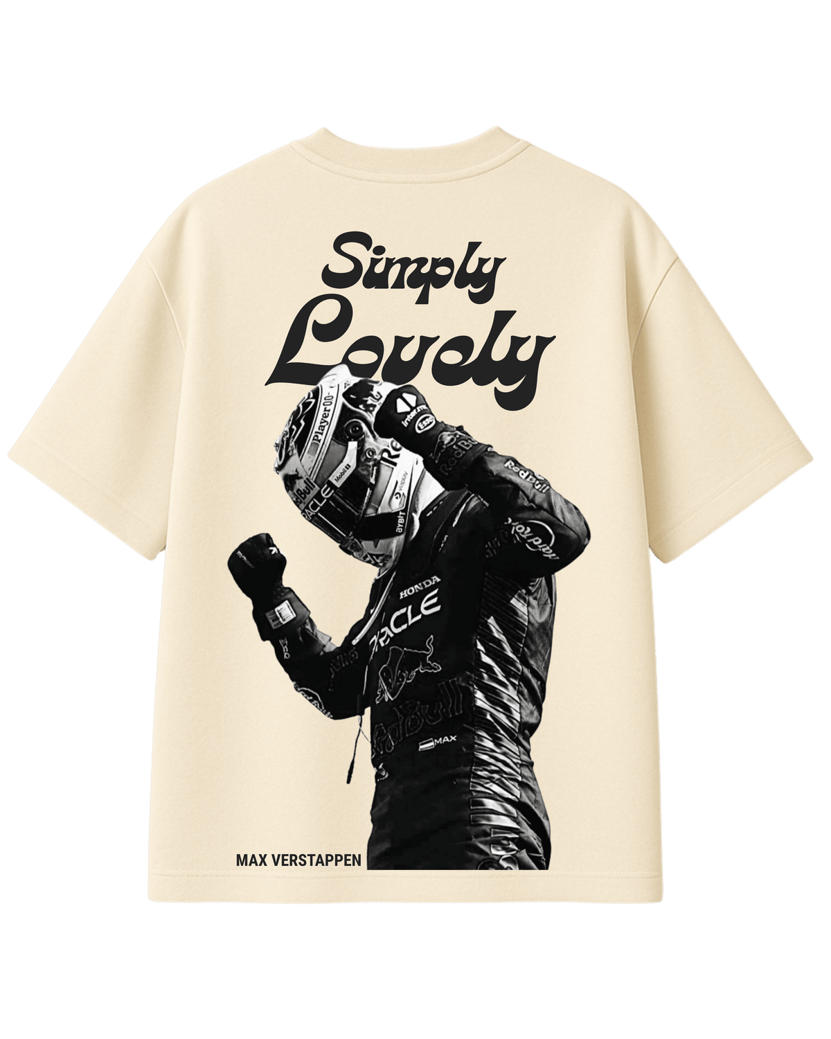Max Verstappen F1 Oversized T-Shirt – Simply Lovely