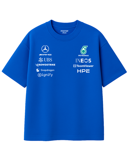 Mercedes-AMG Blue Wonder Tshirt - Oversize