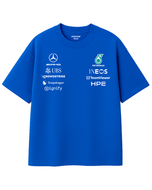 Mercedes-AMG Blue Wonder Tshirt - Oversized