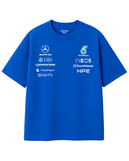 Mercedes-AMG Blue Wonder Tshirt - Oversized