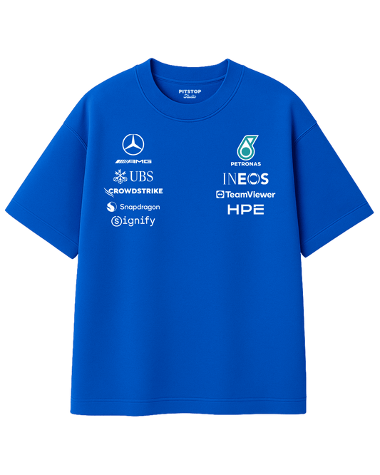 Mercedes-AMG Blue Wonder Tshirt - Oversized